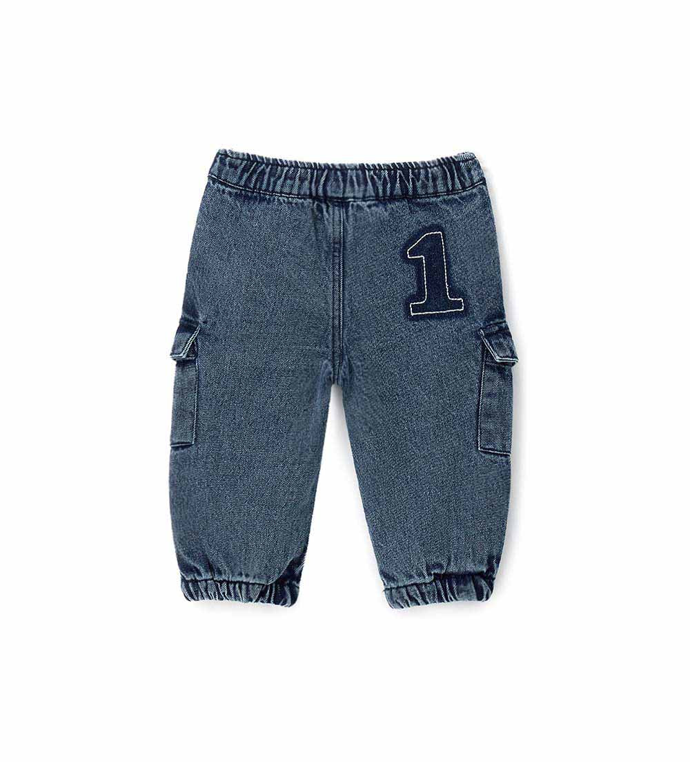 Soft Tones Newborn Fashion M. Trouser Denim  Pants