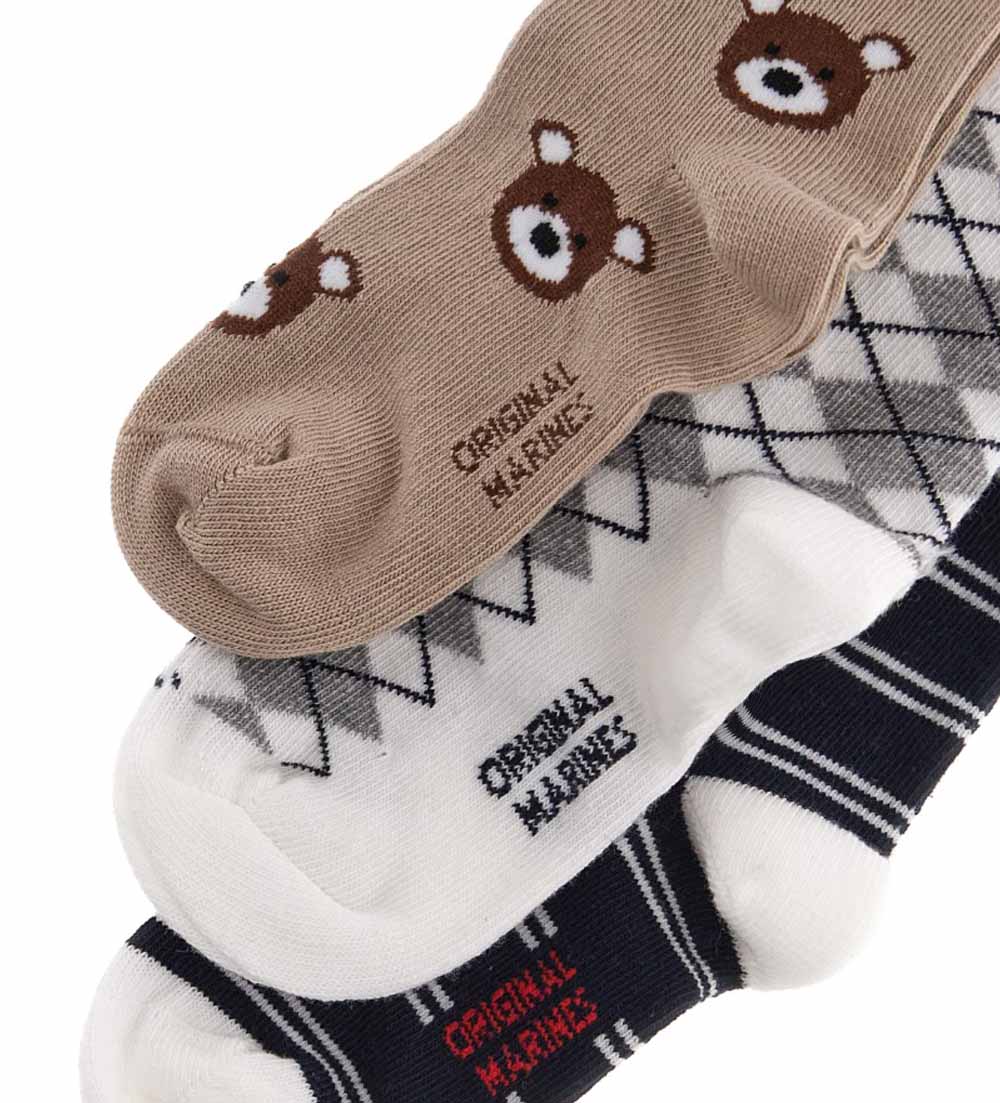 Capsule Denim Baby Boy Short Socks 3 Pack Accessories