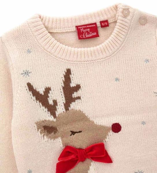 Christmas Capsule Top  Cotton Blend Baby Girl