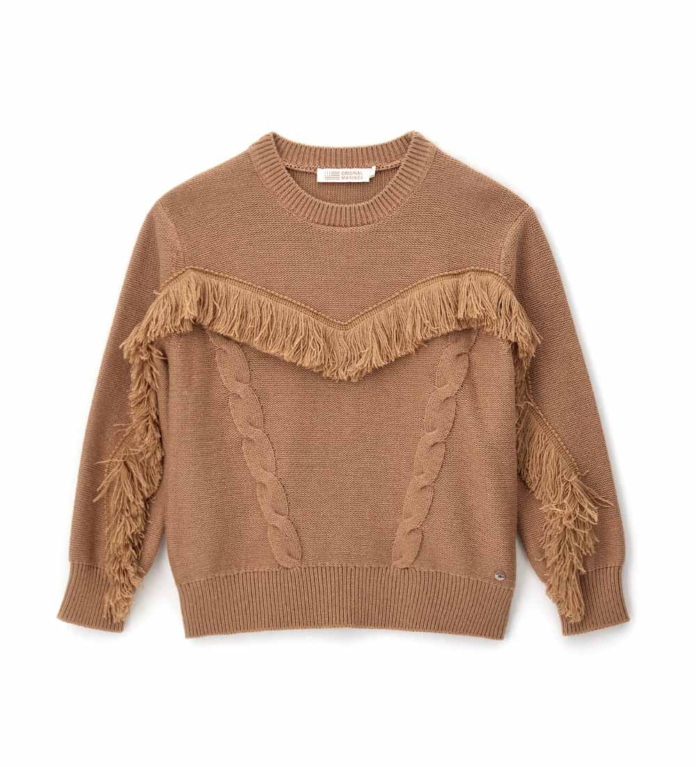 Wild Girl Girl Wool/Knit with Collar Shirts & Tops