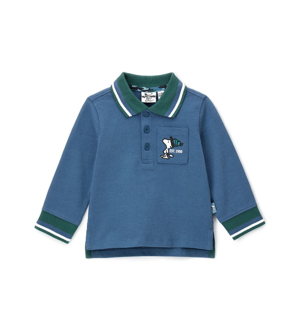 Urban Park PEANUTS Baby Boy Polo Shirt ML Shirts & Tops