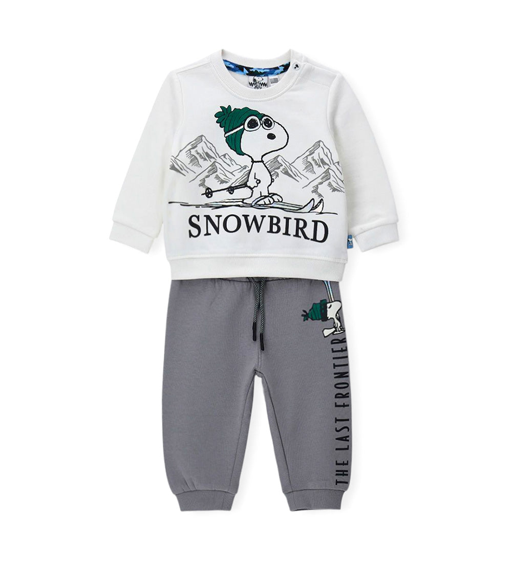 Urban Park PEANUTS Baby Boy Jogging Suitswith Collar Sets &  Tracksuits