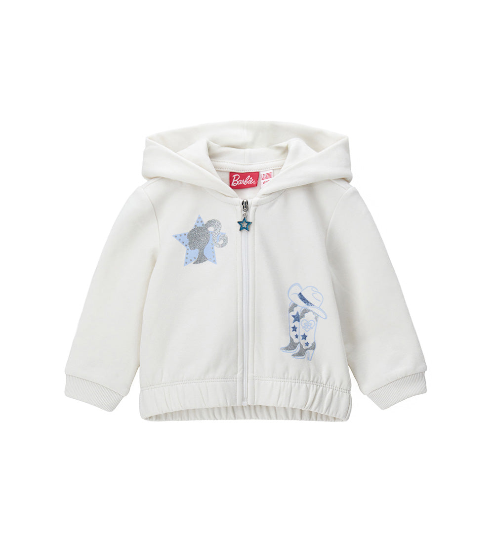 Texas Baby BARBIE Baby Girl Sweatshirt Open Hood Shirts & Tops