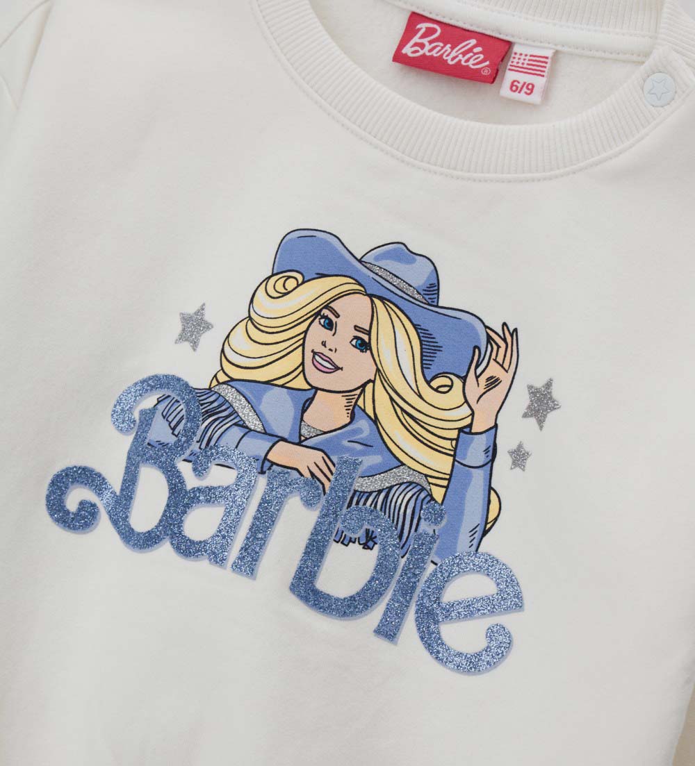 Texas Baby BARBIE Baby Girl Sweatshirt Open Hood Shirts & Tops