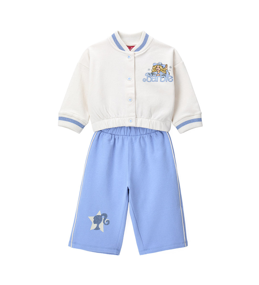Texas Baby BARBIE Baby Girl Jogging Suits Jacket + Pants Sets &  Tracksuits