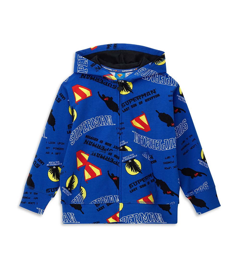 Capsule Denim COMICS JLEAGUE Boy Sweatshirt Jacket Shirts & Tops