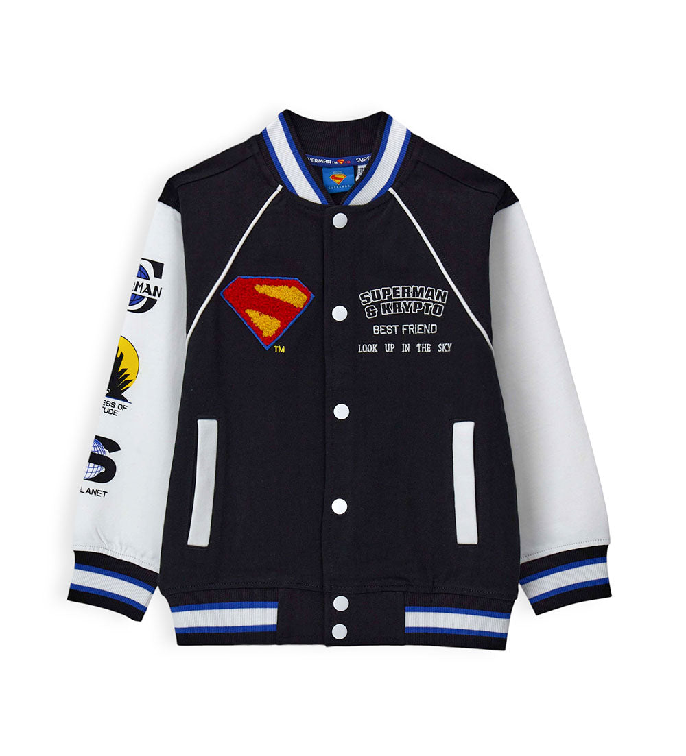 Capsule Denim COMICS JLEAGUE Boy Sweatshirt Jacket Shirts & Tops