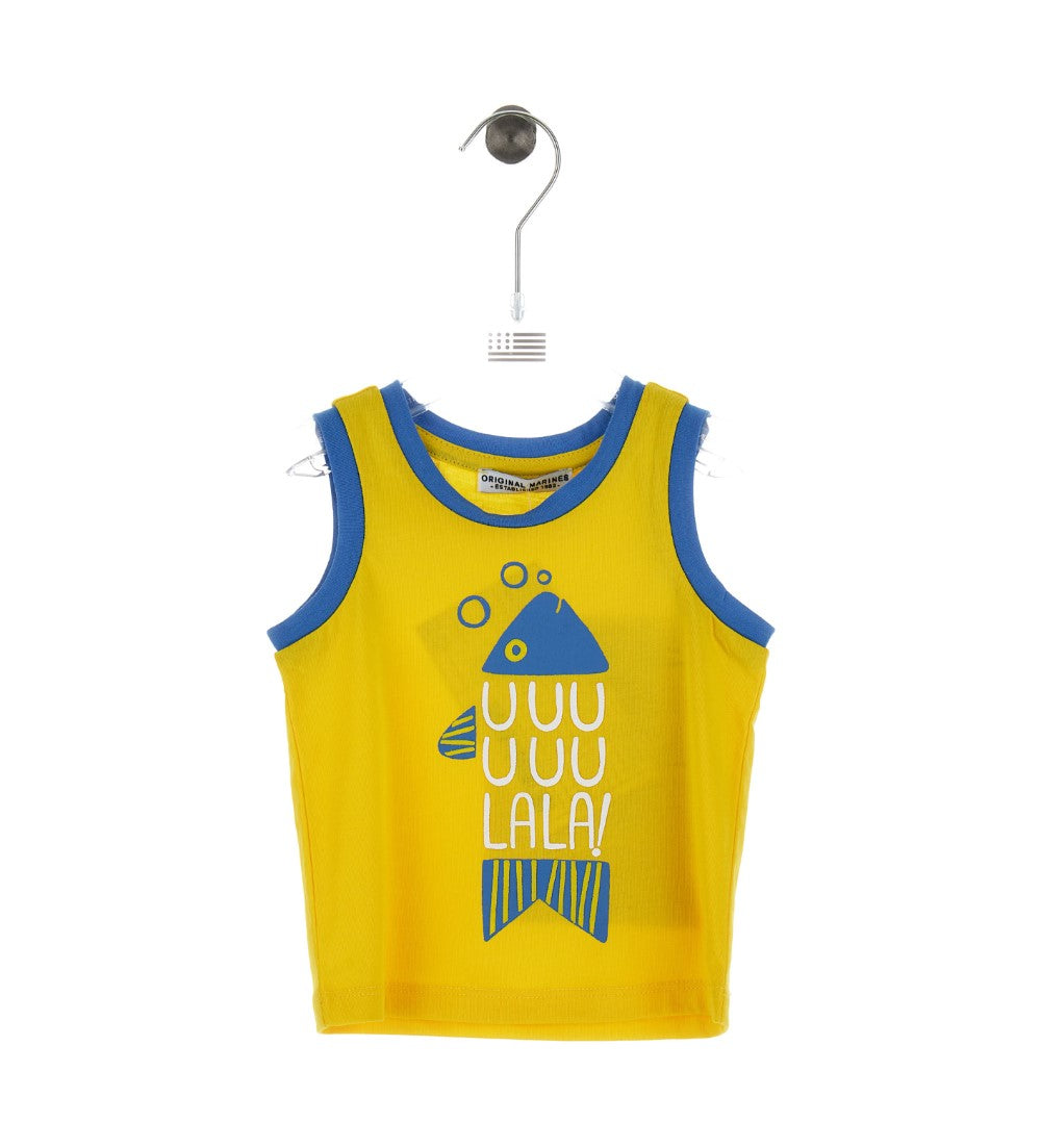 Sunlight Baby Boy Tank Top With Print