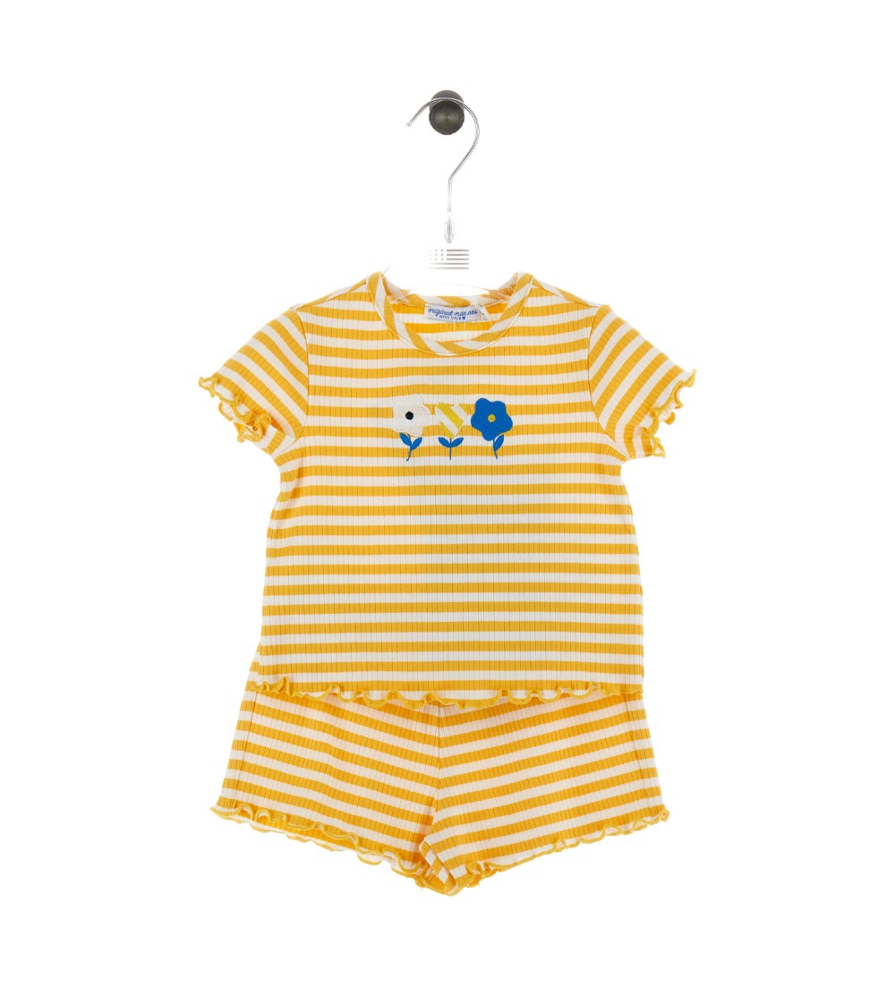 Sunlight Baby Girl T-Shirt And Bermuda Shorts Set 2