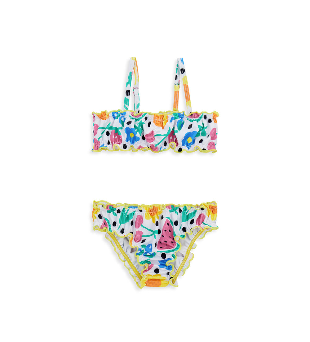 Beachwear Baby Girl Patterned Bikini
