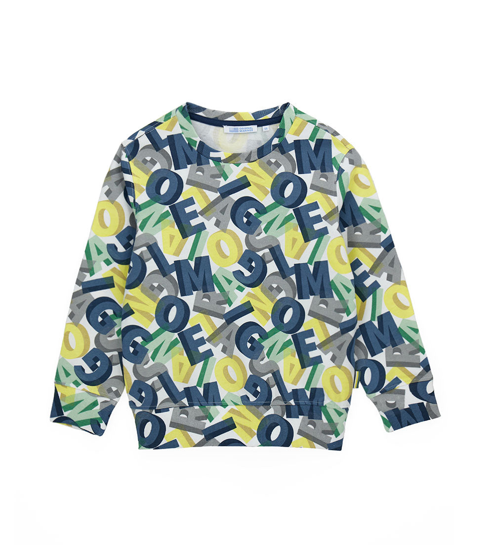 Golf League Boy Sweatshirt With Print