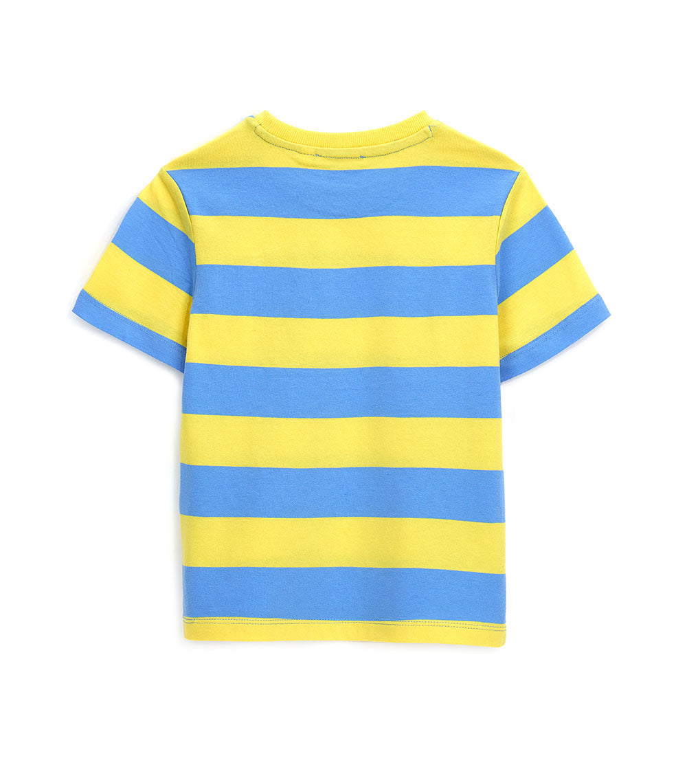Tennis Cool Boy T-Shirt With Stripes