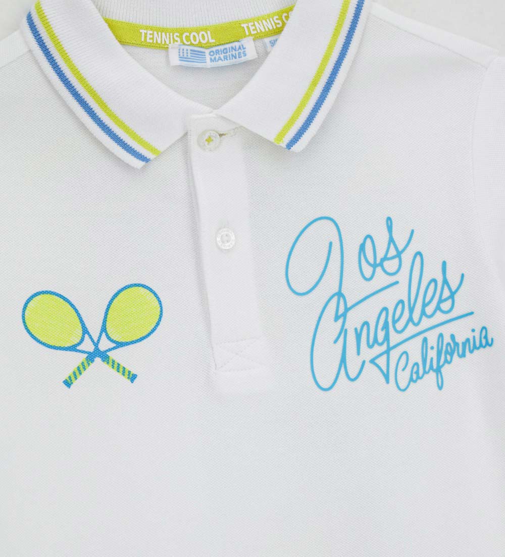 Tennis Cool Boy Piquet Polo