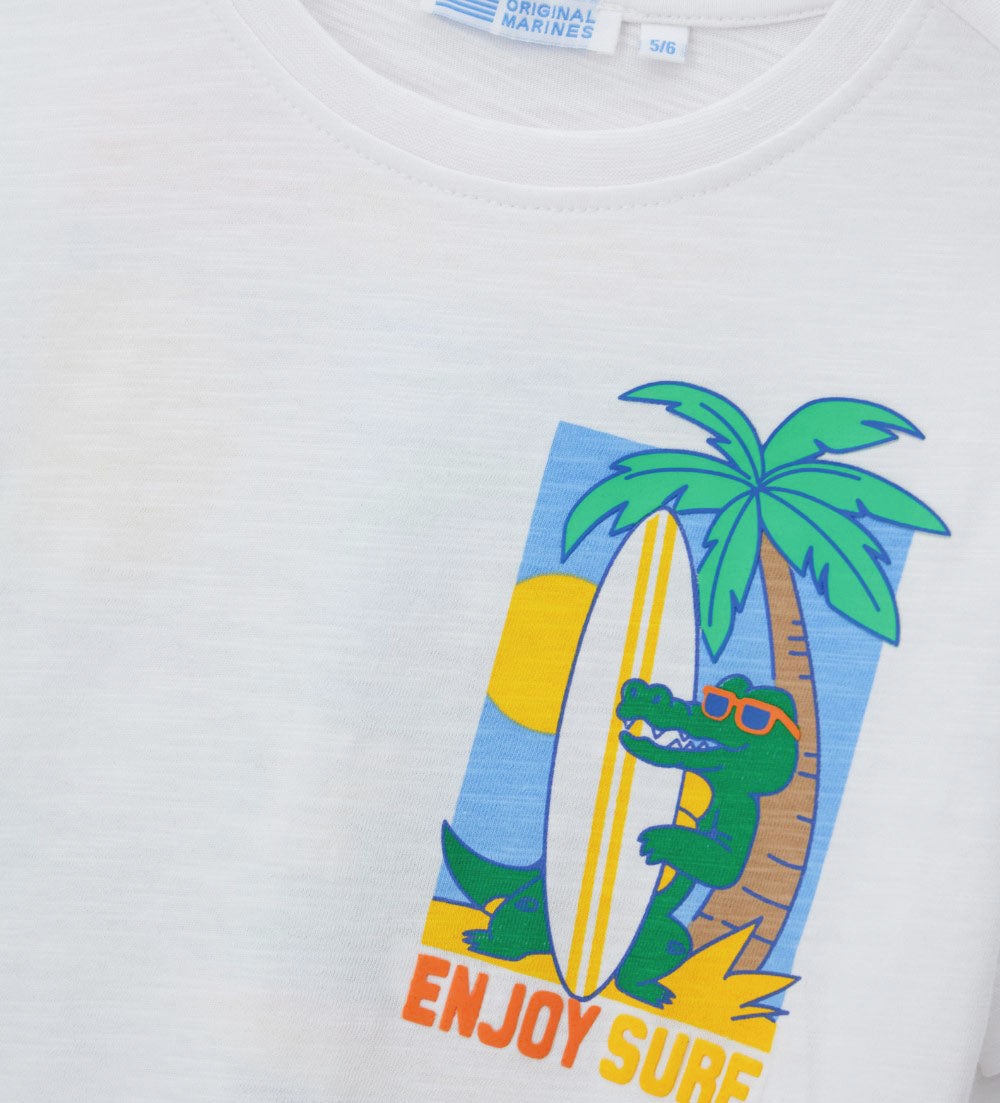 Beach College Boy T-Shirt With Prints 2