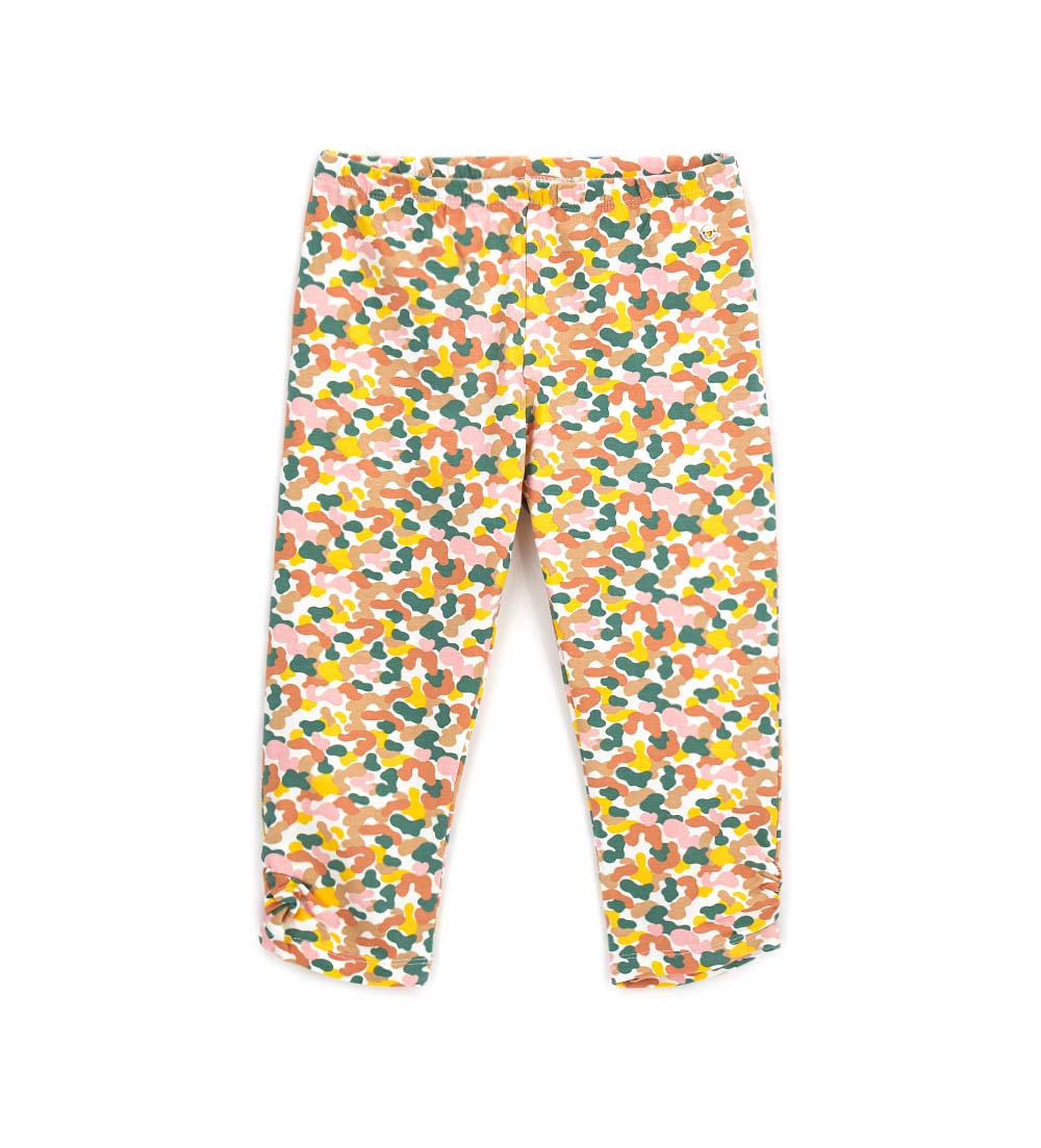 Arty Wild Girl Ruffled Leggings