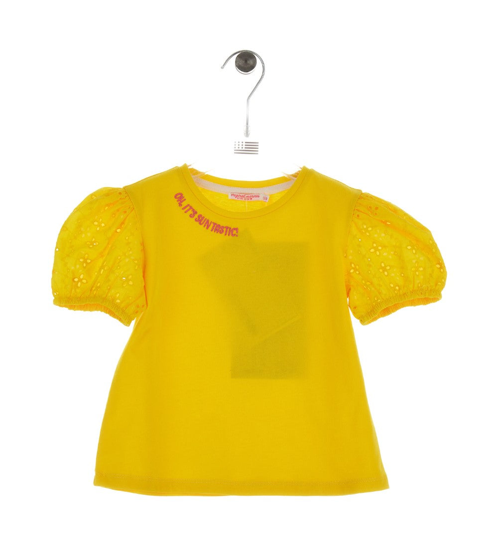 Suntastic Girl Embroidered Neck T-Shirt