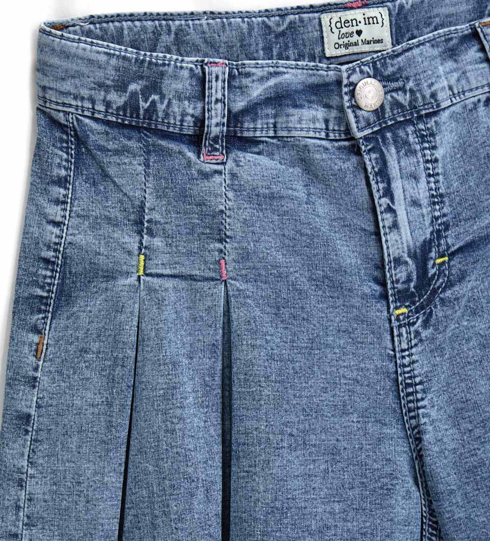 Capsule Denim Girl Fringed Jeans Shorts
