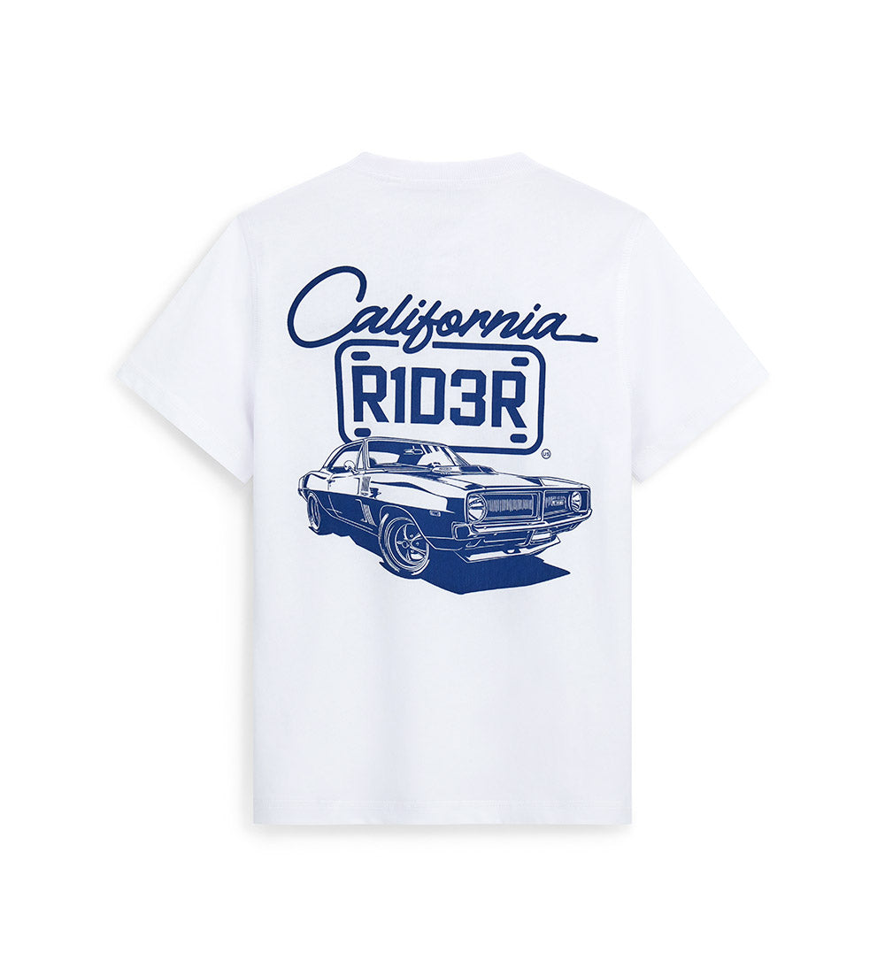 Denim Truker Teen Boy T-Shirt With Embroidery