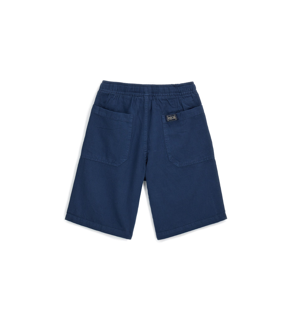 Denim Truker Teen Boy Linen Mix Bermuda Shorts
