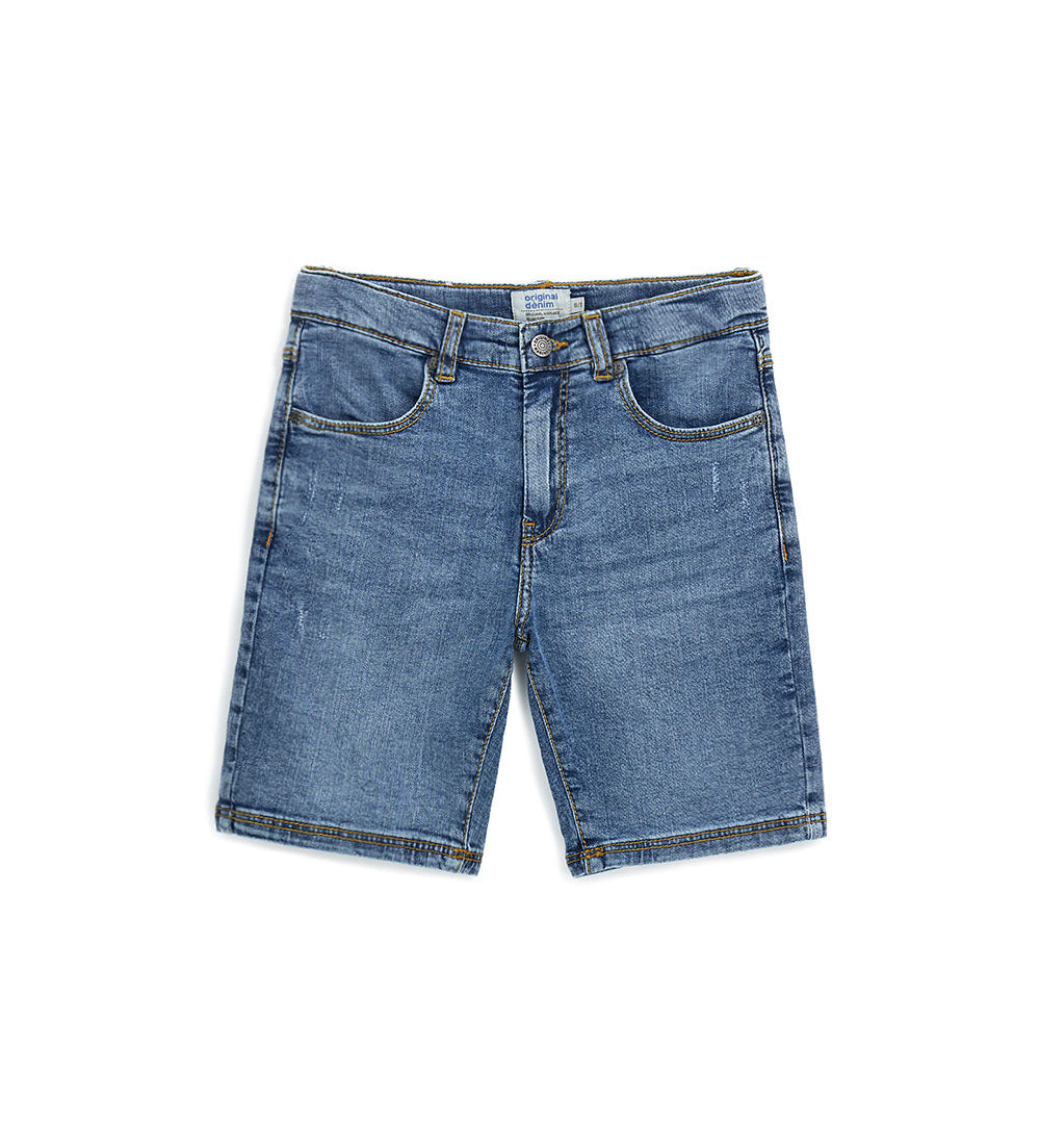 Capsule Denim Teen Boy Bermuda Jeans 1