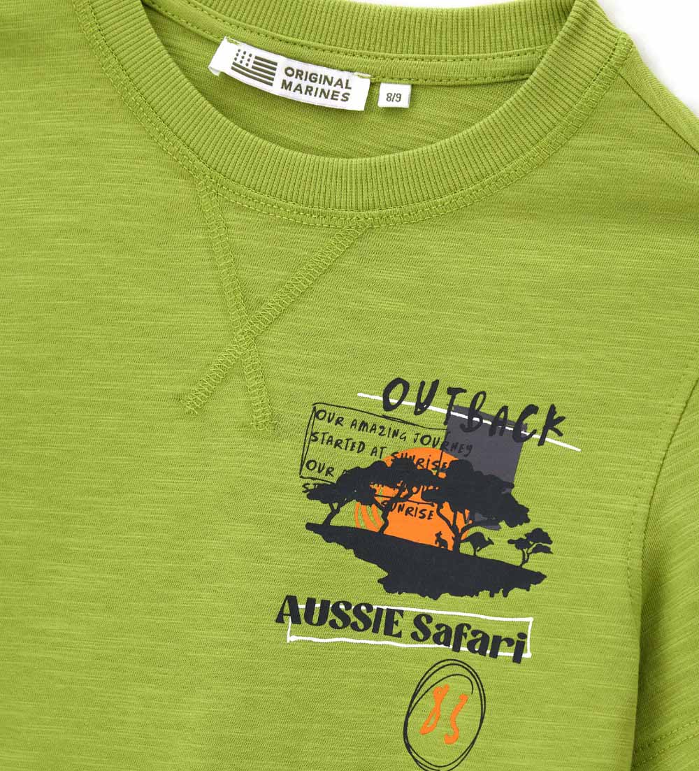 Amazonia Teen Boy T-Shirt With Application