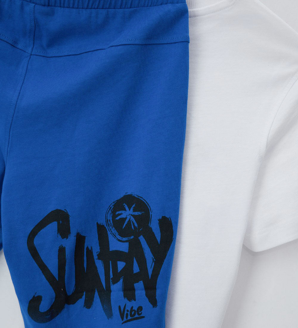 Amazonia Teen Boy T-Shirt And Bermuda Shorts Set