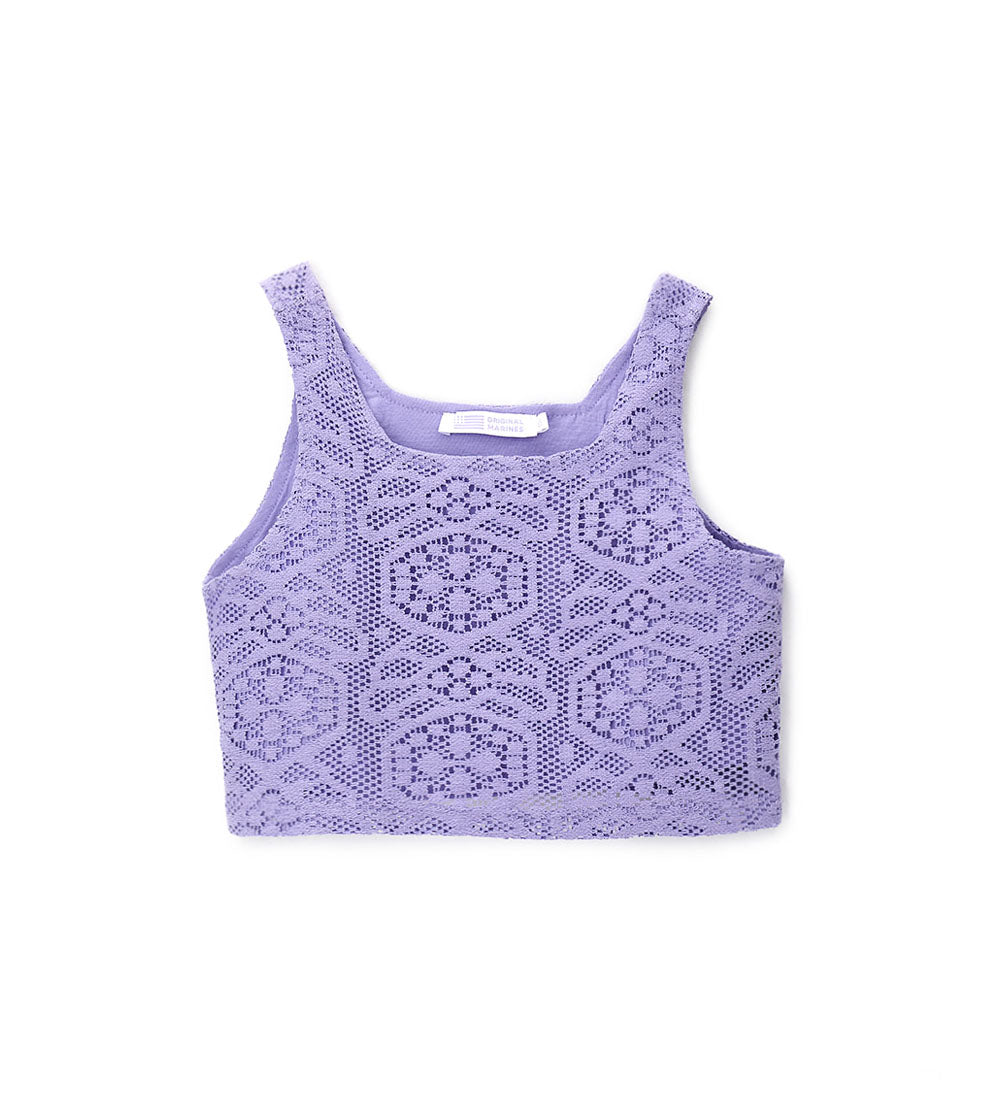 It'S Summer Time Teen Girl Combined Fabric Top