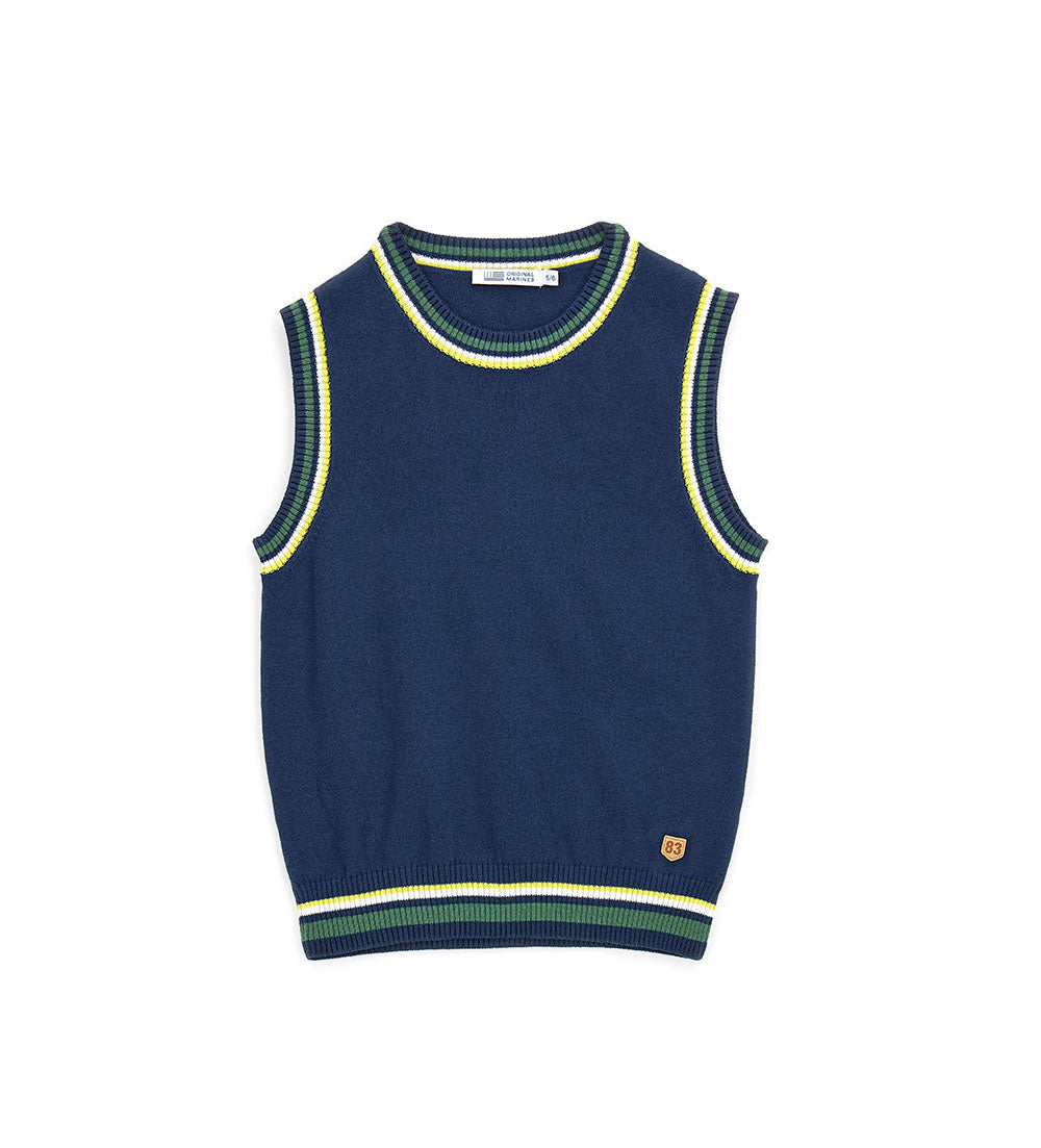 Golf League Boy Knitted Vest