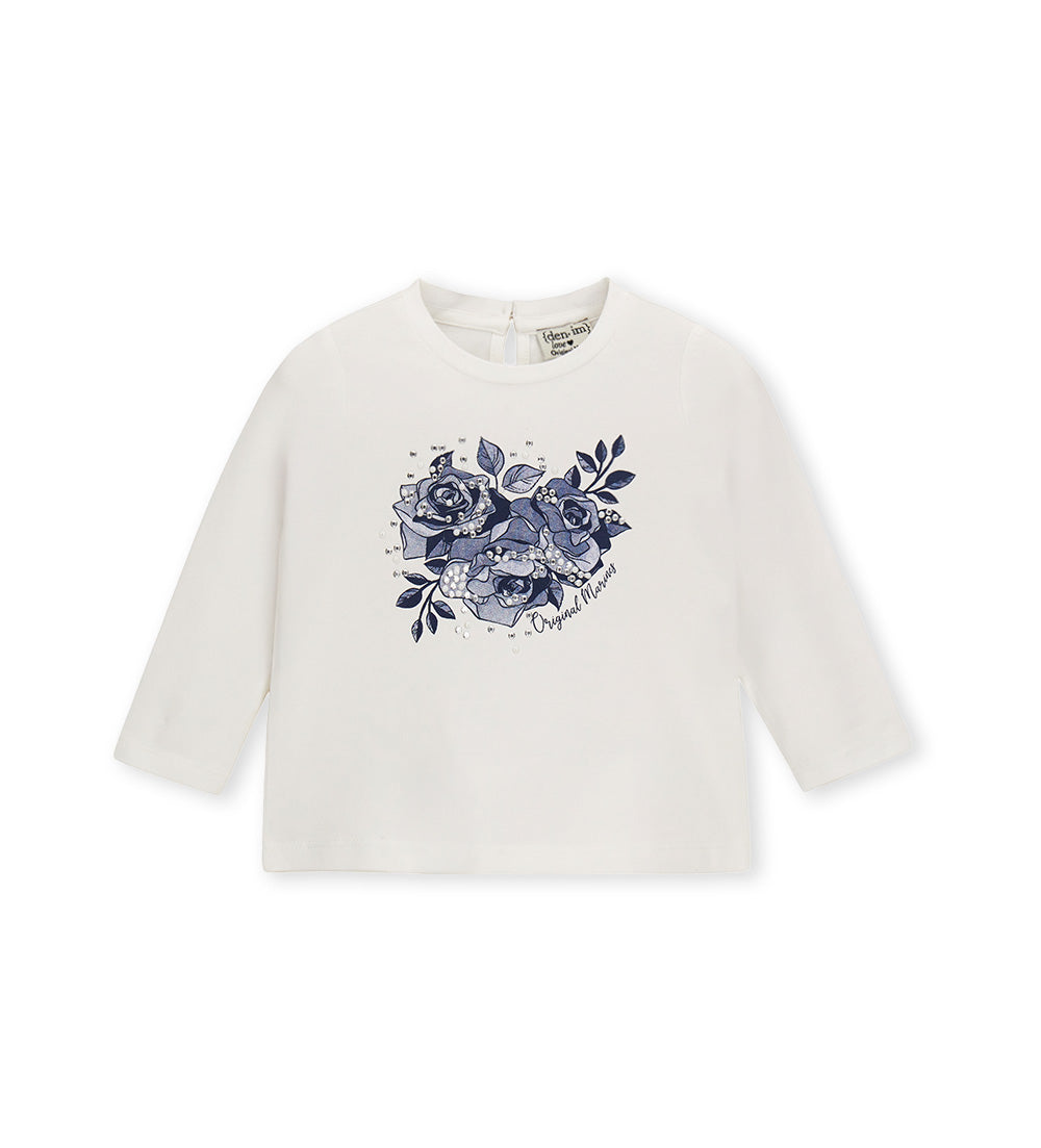 CAPSULE DENIM TOP BABY GIRL
