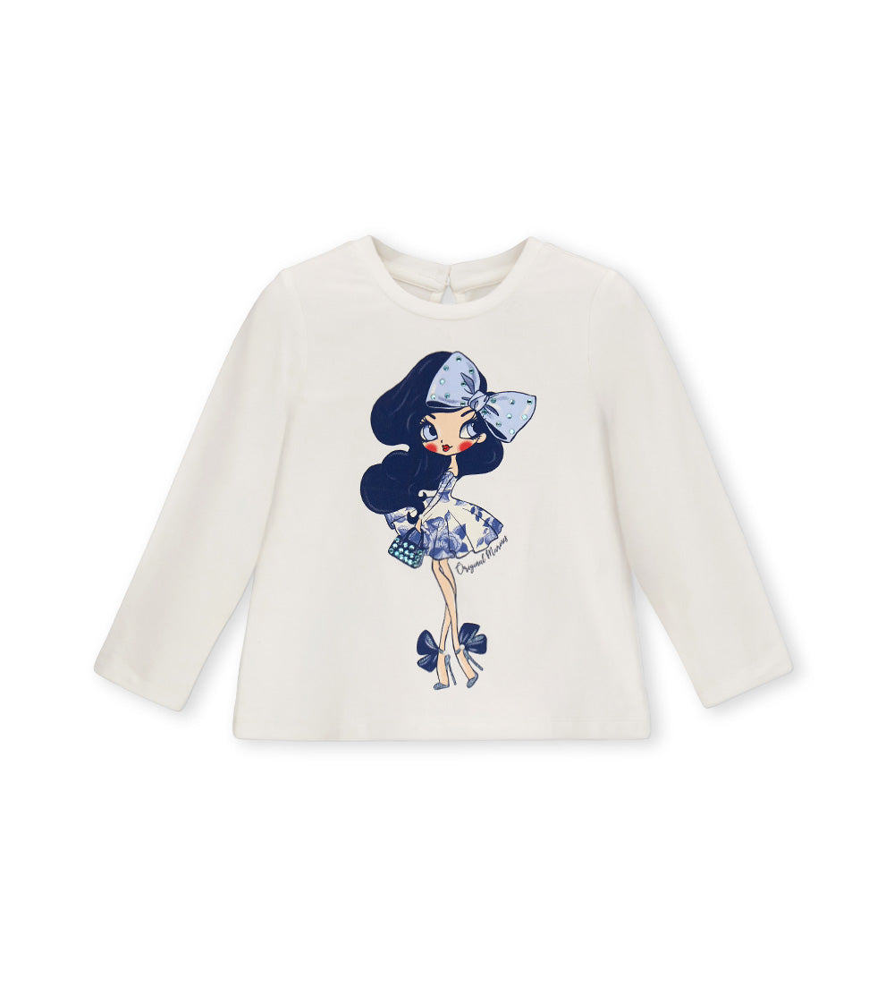 CAPSULE DENIM TOP BABY GIRL