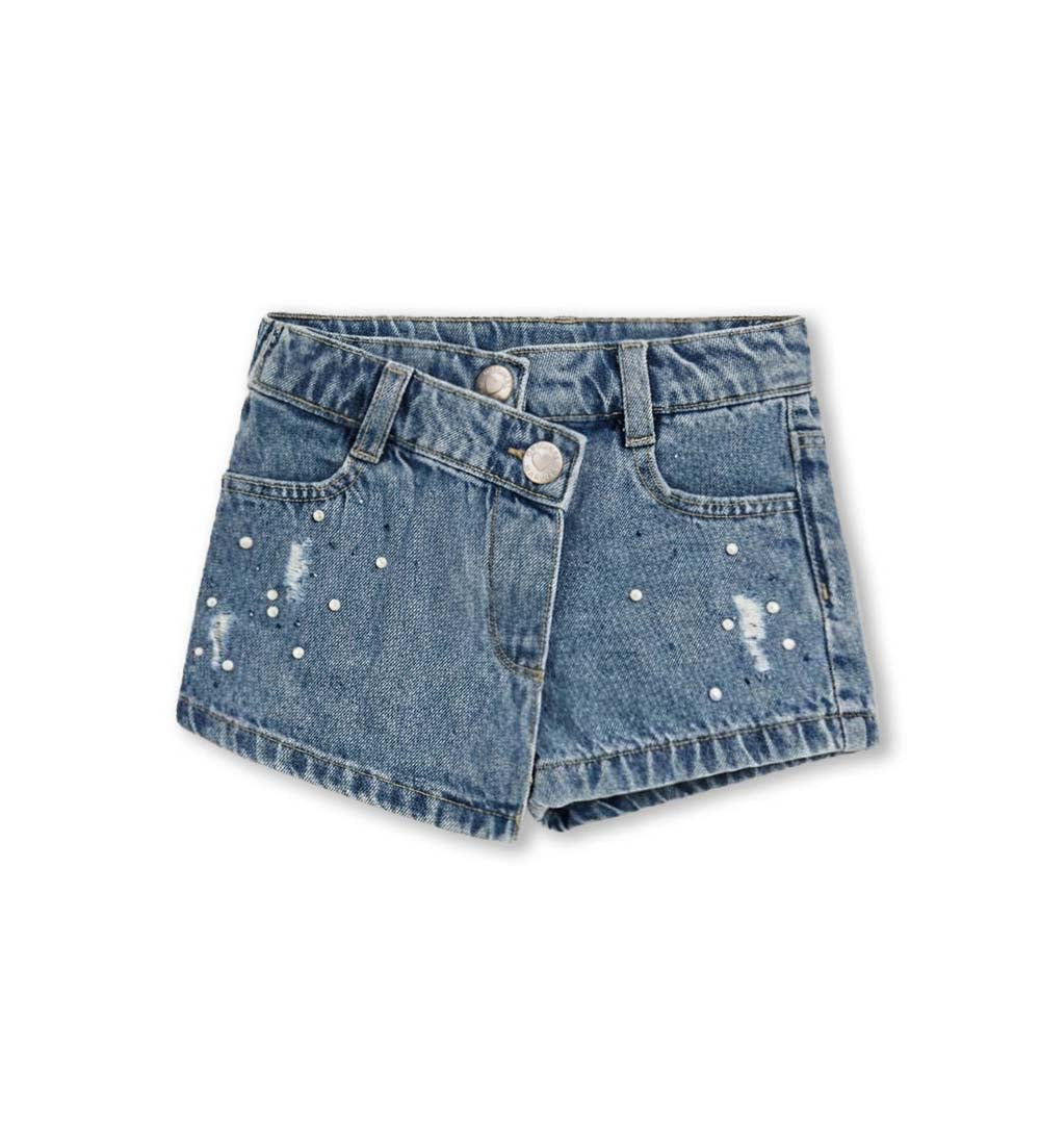 CAPSULE DENIM SHORTS BABY GIRL