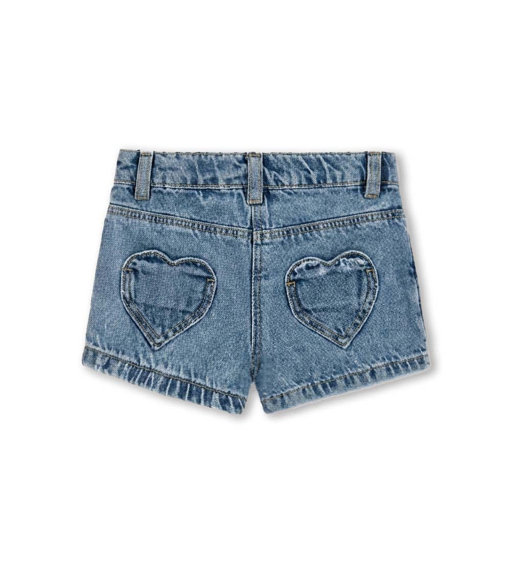 CAPSULE DENIM SHORTS BABY GIRL