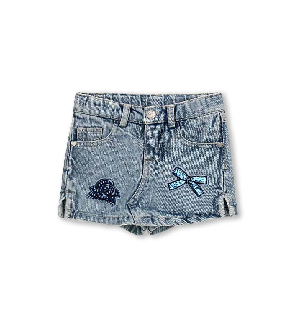 CAPSULE DENIM SHORTS BABY GIRL