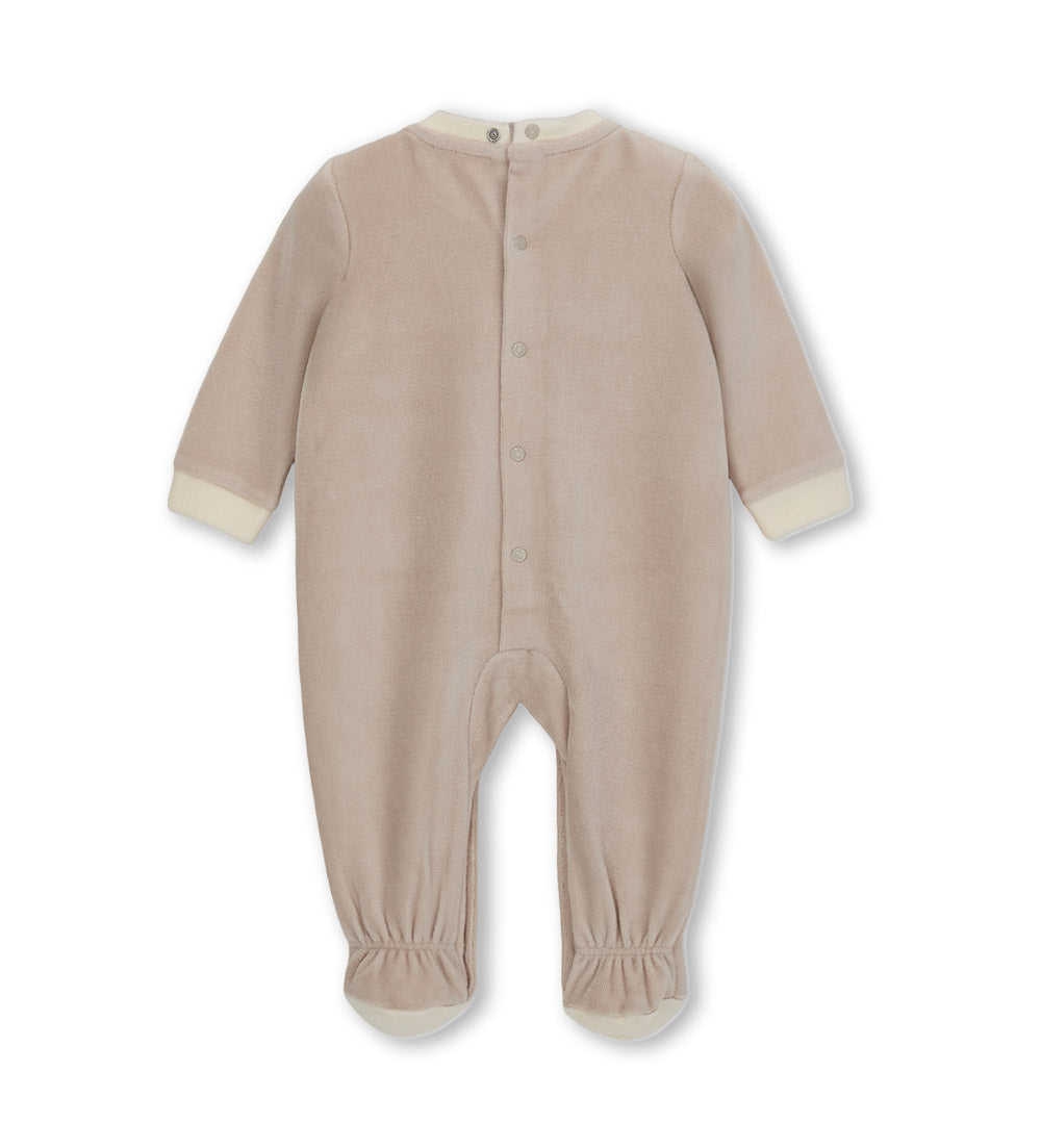 FLUFFY CREW OVERALL NEWBORN BOY