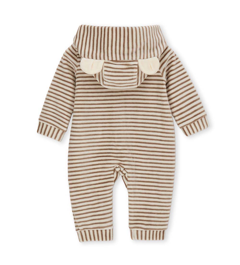 FLUFFY CREW OVERALL NEWBORN BOY