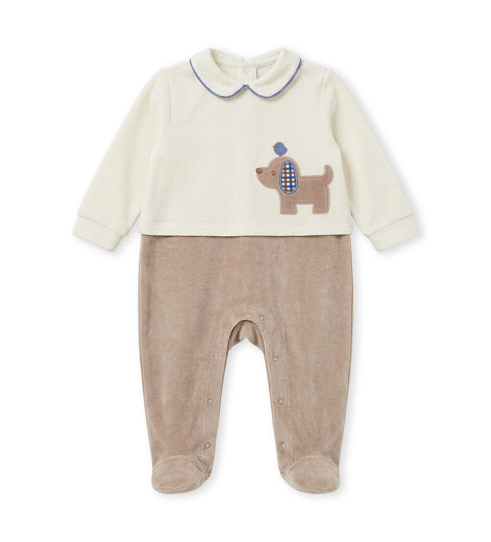 FALL DREAMS OVERALL NEWBORN BOY