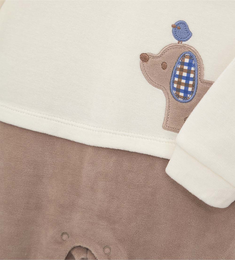 FALL DREAMS OVERALL NEWBORN BOY