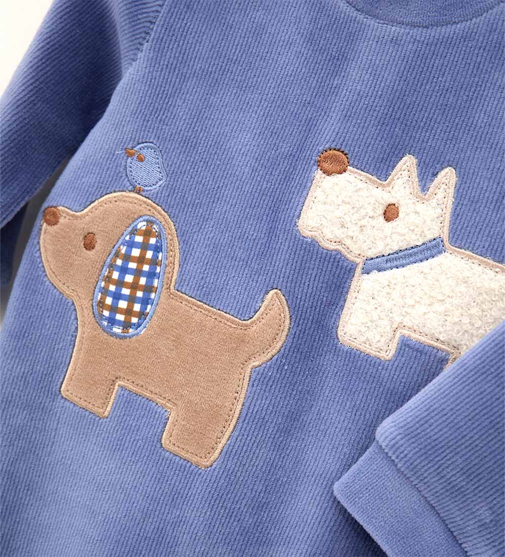 FALL DREAMS OVERALL NEWBORN BOY