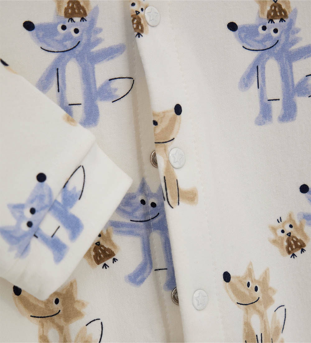 FALL DREAMS OVERALL NEWBORN BOY