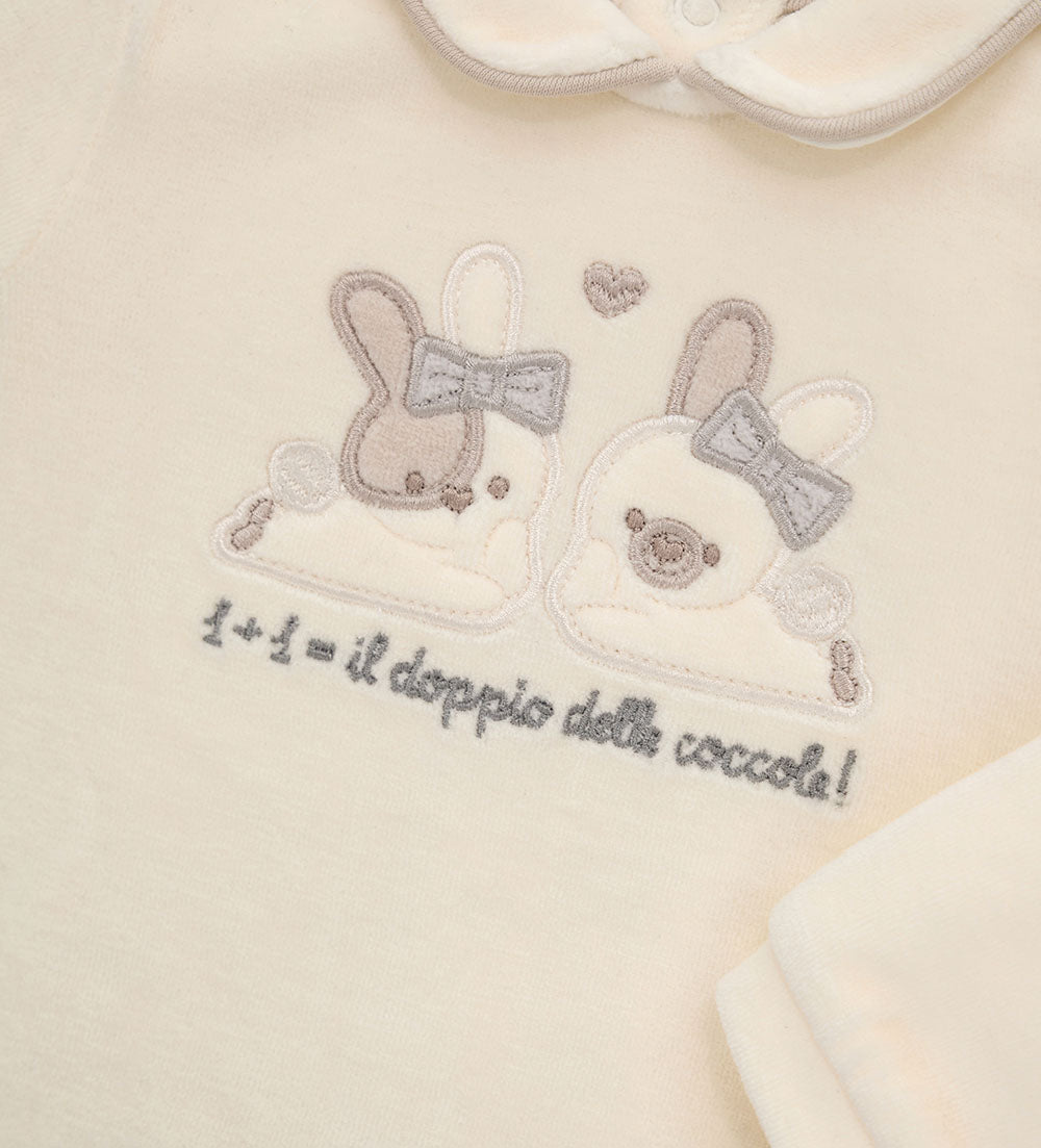FLUFFY CREW SET NEWBORN GIRL