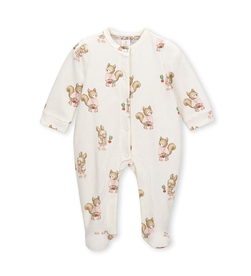 FALL DREAMS OVERALL NEWBORN GIRL
