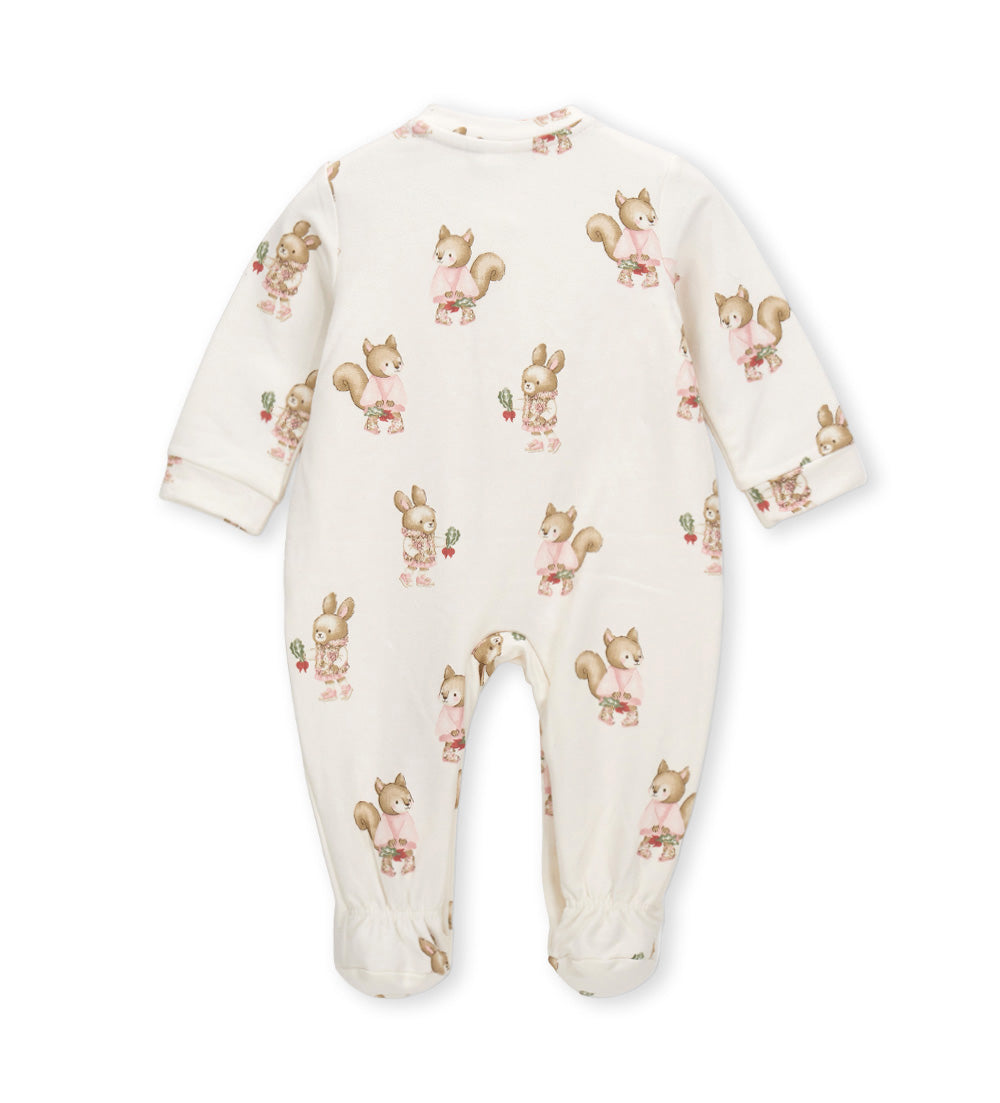 FALL DREAMS OVERALL NEWBORN GIRL