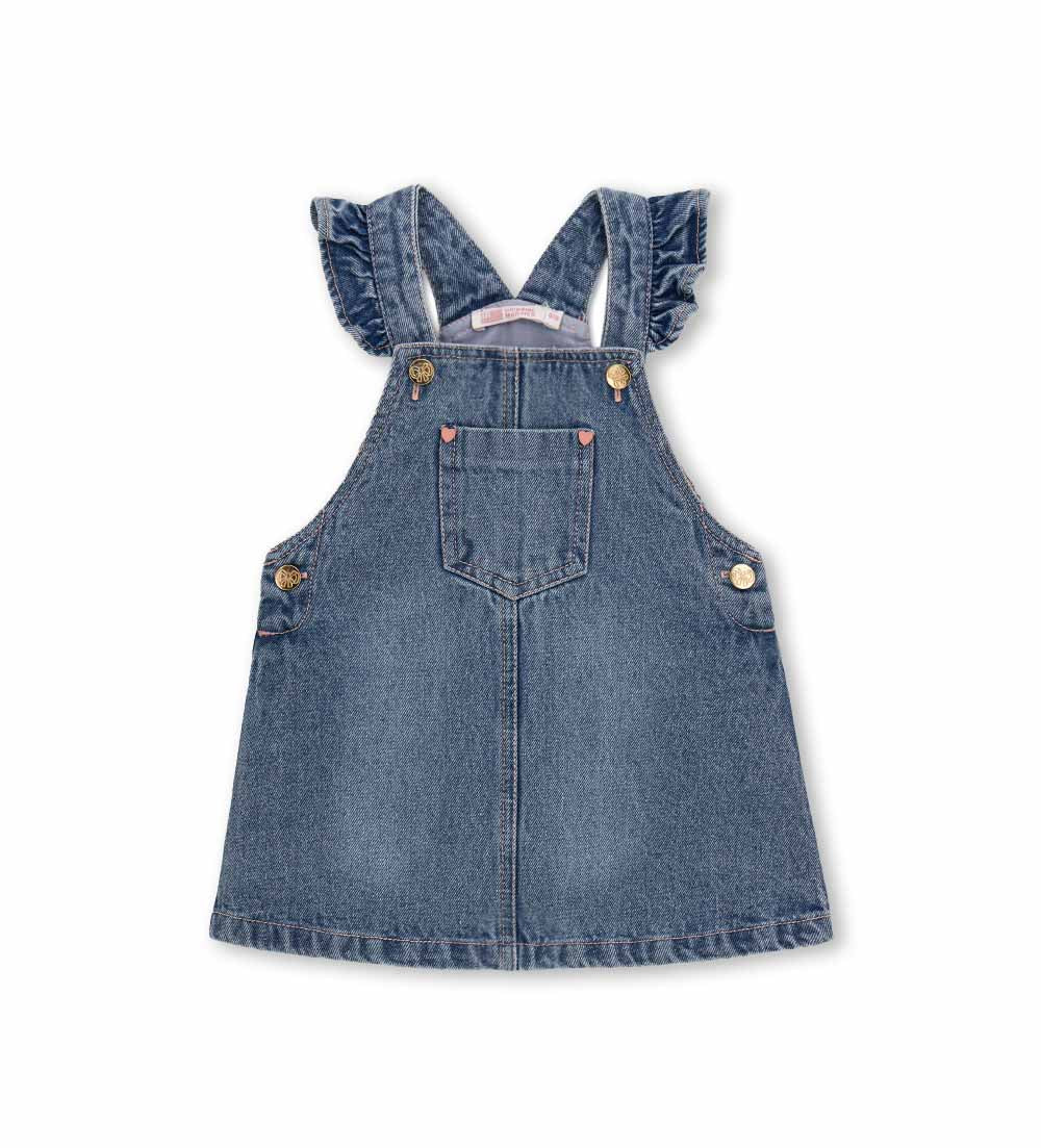 FALL DREAMS OVERALL NEWBORN GIRL