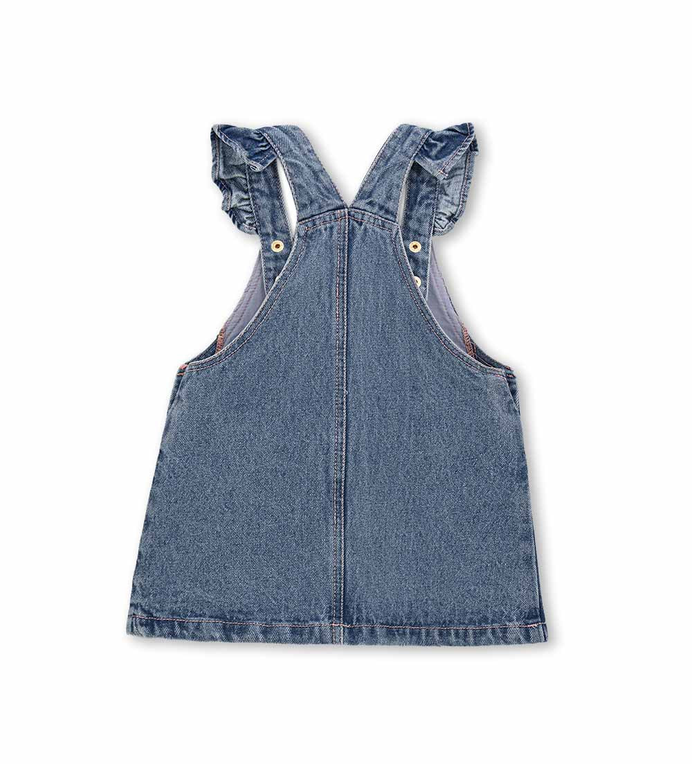 FALL DREAMS OVERALL NEWBORN GIRL