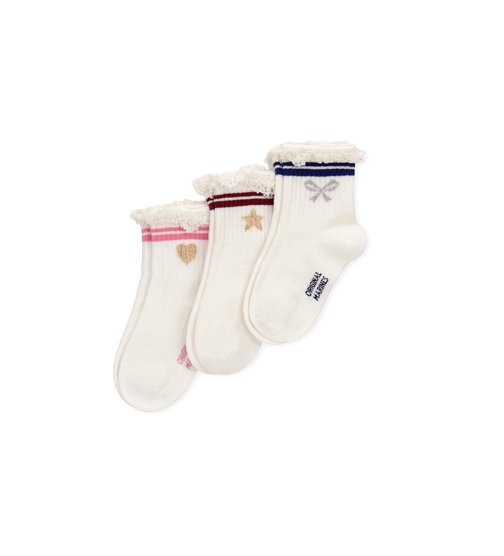 BACK TO SCHOOL SOCKS BABY GIRL
