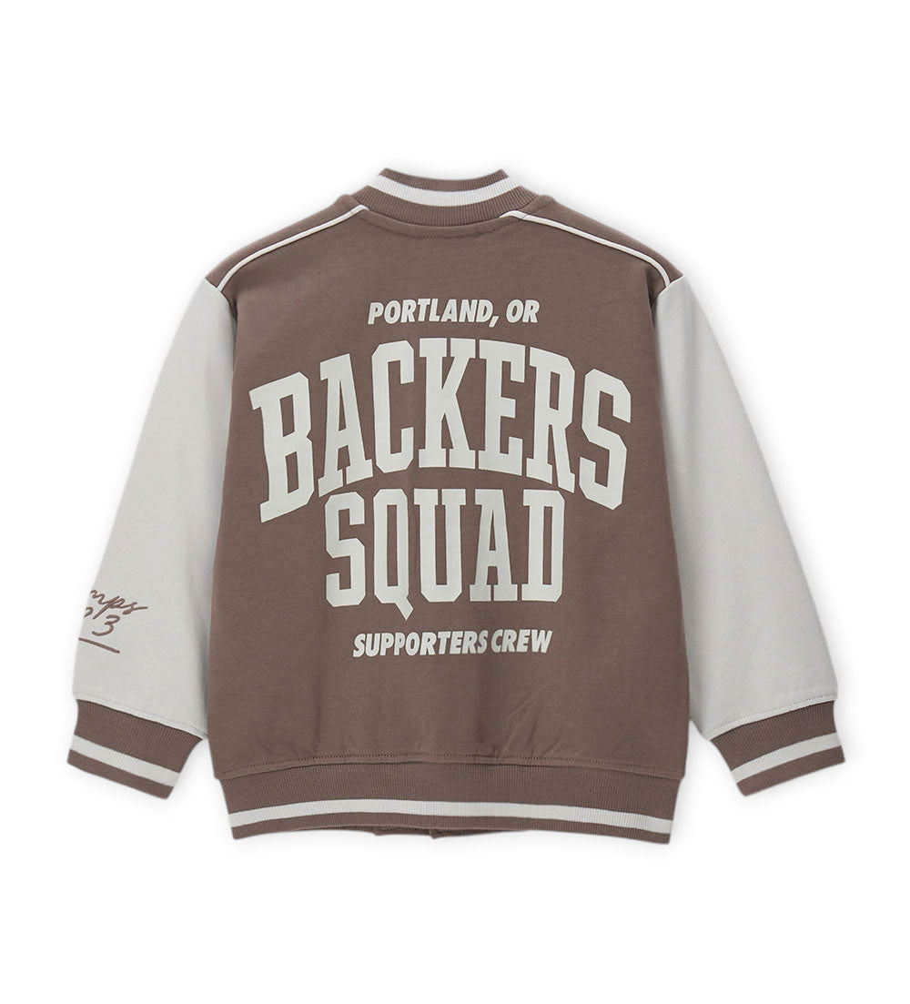BROWN TO WIN Sweatshirt Jacket Boy