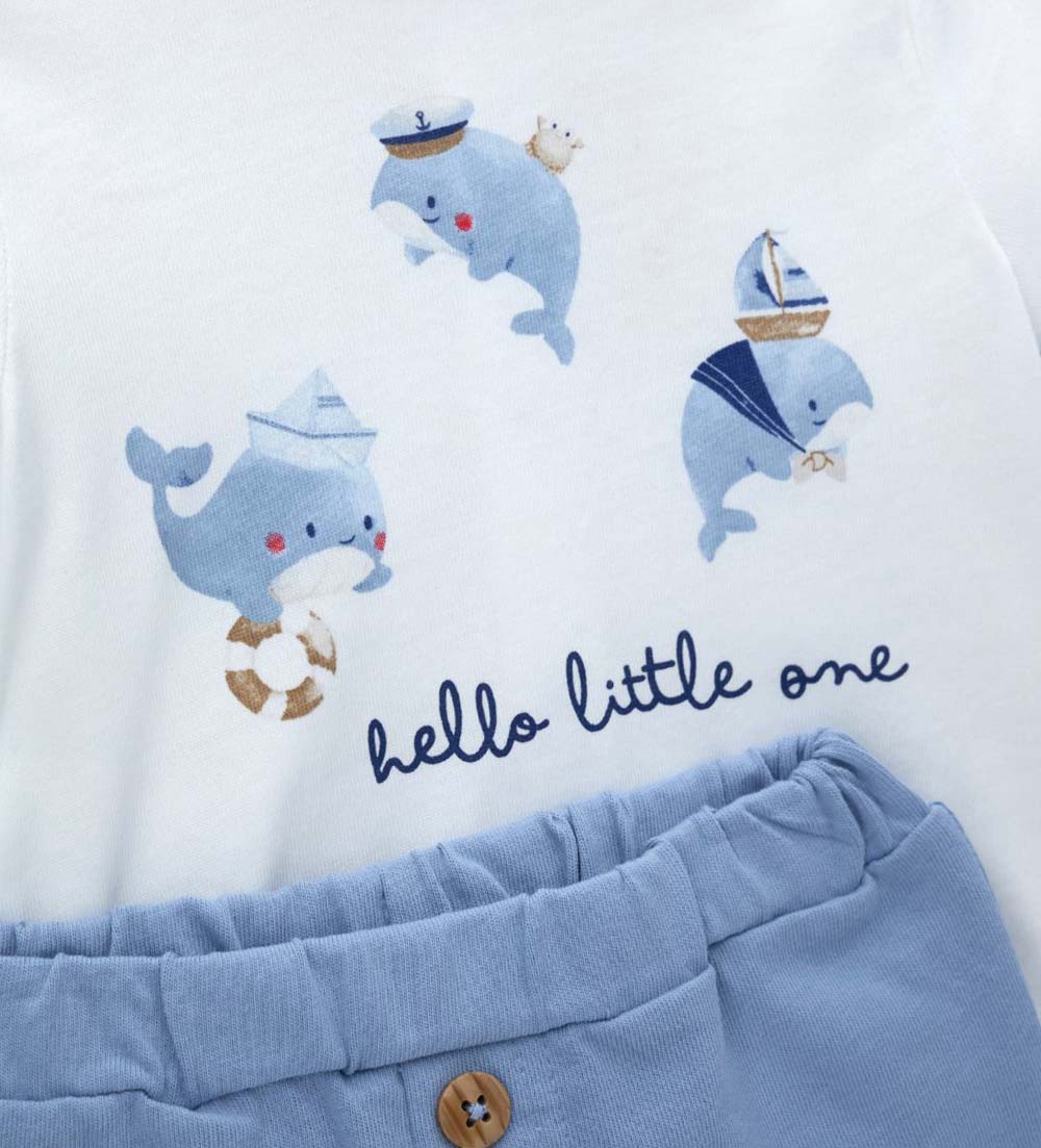 WHALE CLUB Set  Newborn