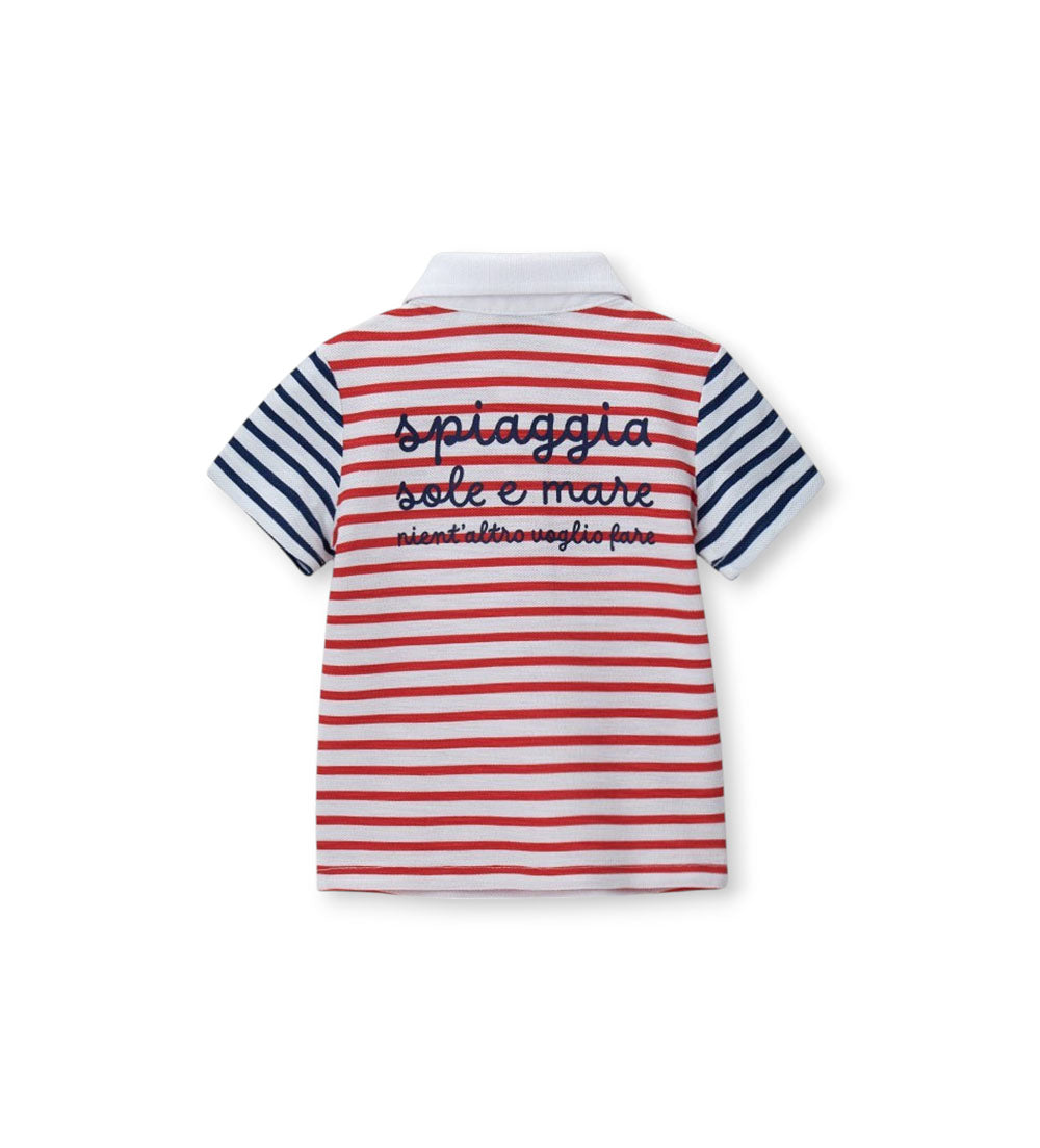 HAPPY SUMMER Polo Shirt Newborn