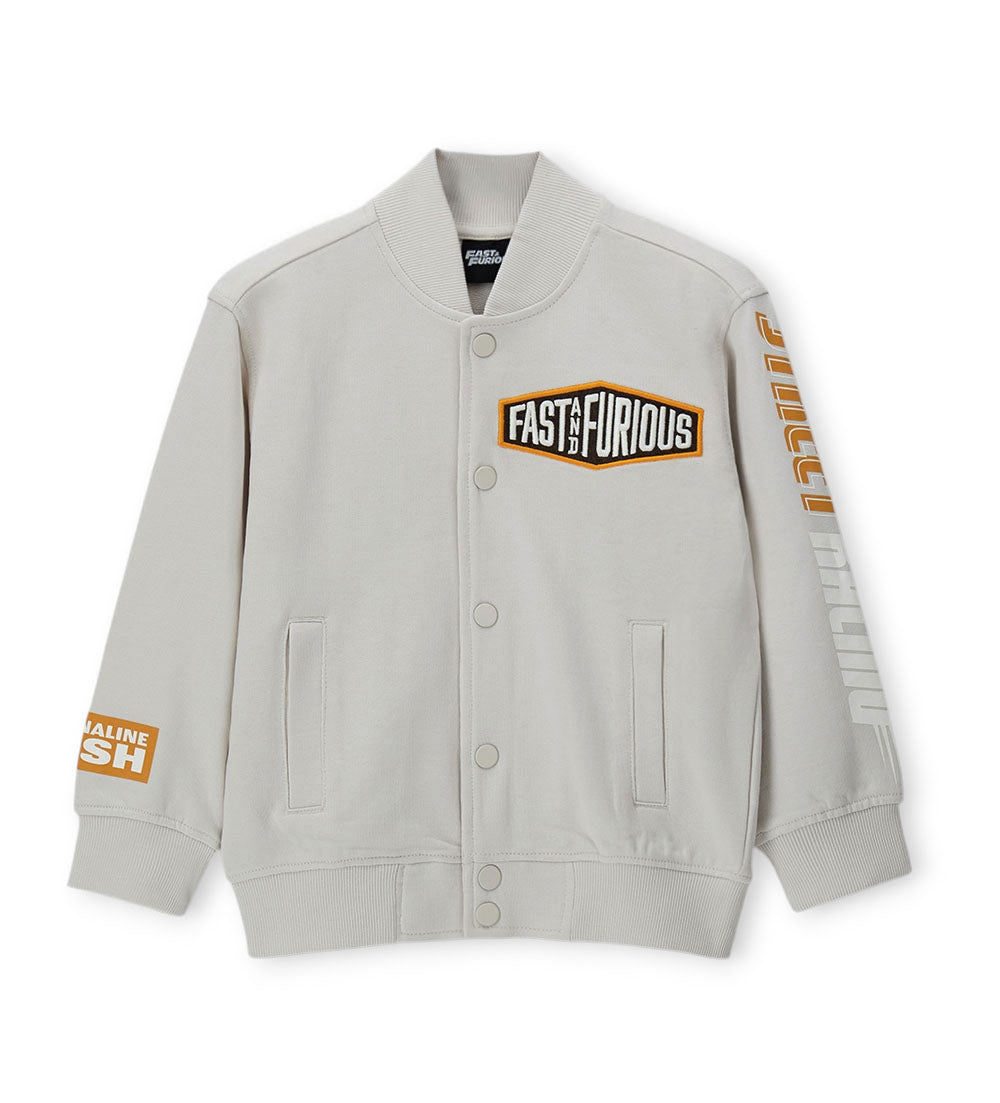 BROWN TO WIN Sweatshirt Jacket Boy